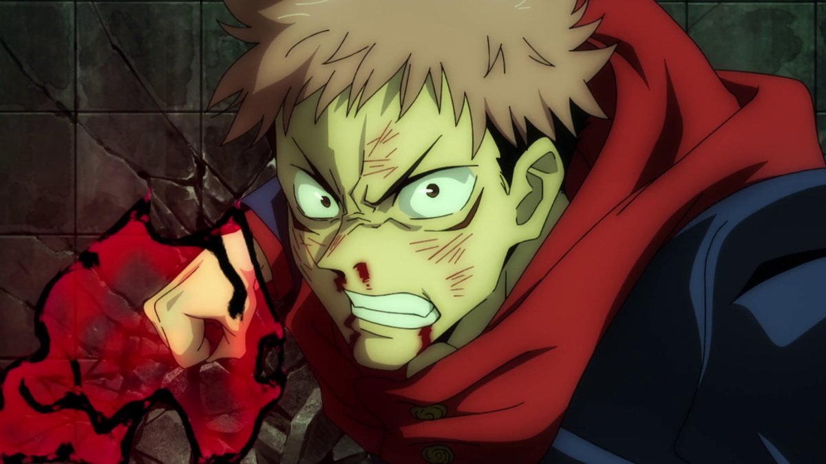 itadori punch jujutsu kaisen anime