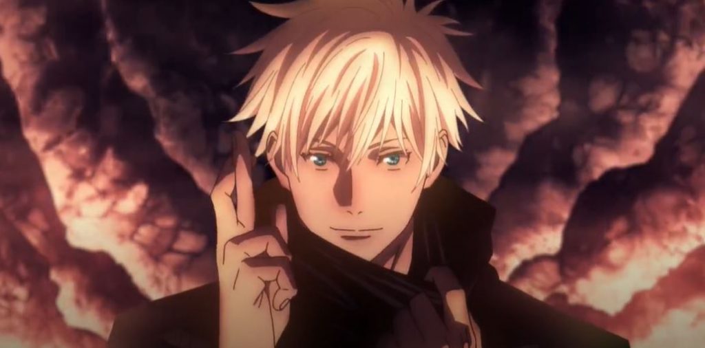 goujo satoru eyes open jujutsu kaisen anime